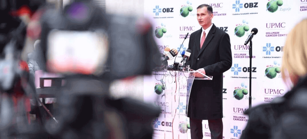 UPMC surađuje s liječnicima kako bi ponudio napredne onkološke usluge u Hrvatskoj